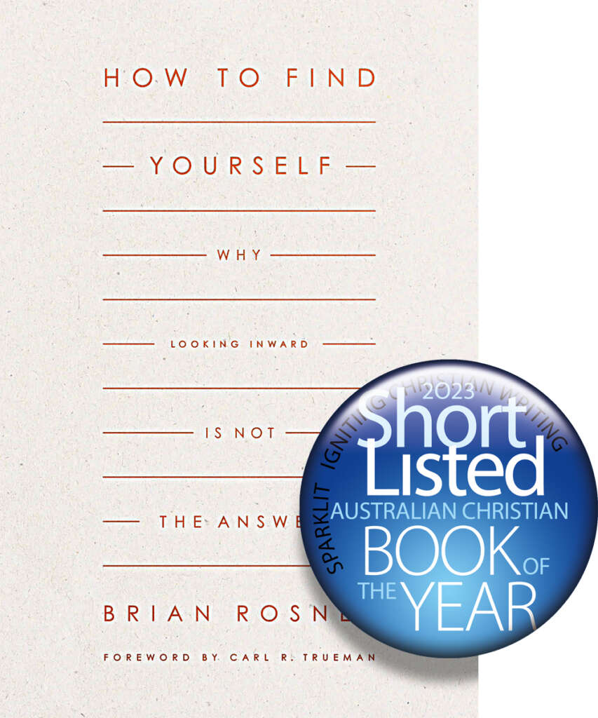 How to Find Yourself shortlisted for Australian Christian Book of the Year