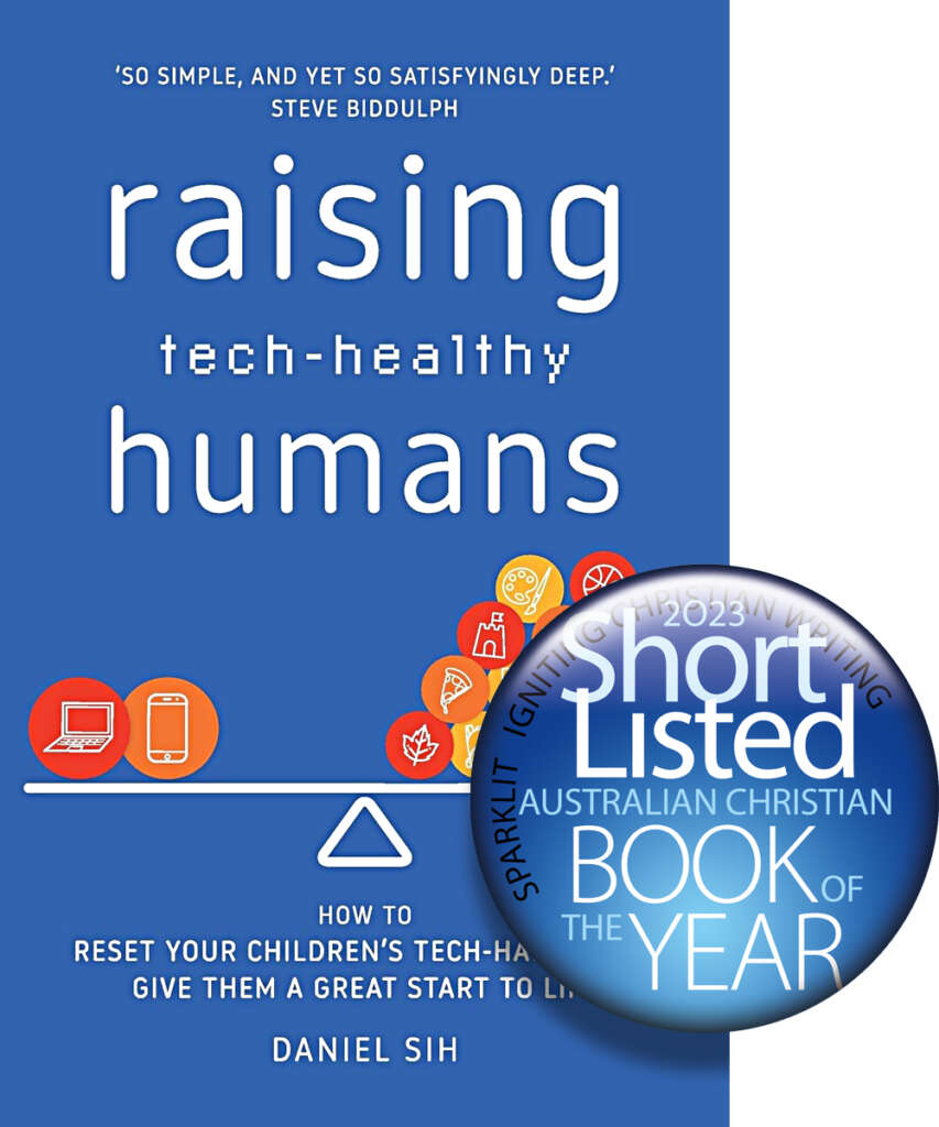 Raising Tech-Healthy Humans shortlisted for Australian Christian Book of the Year