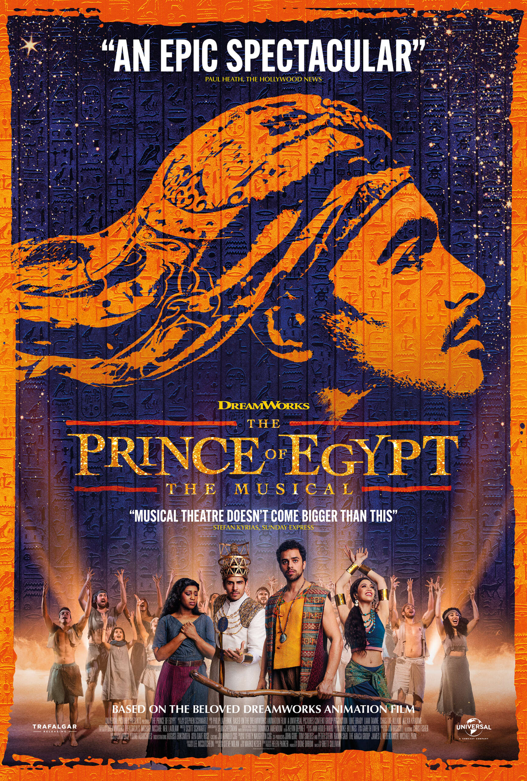 The Prince of Egypt: the Musical poster