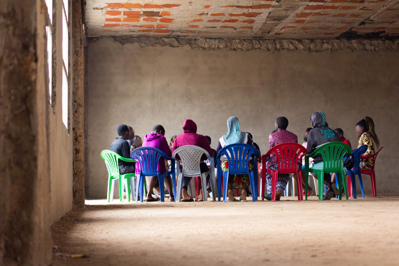 Destiny Rescue group meeting