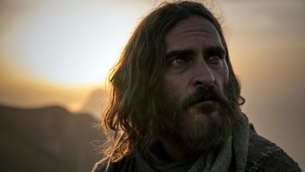 Joaquin Phoenix as Jesus in Mary Magdalene
